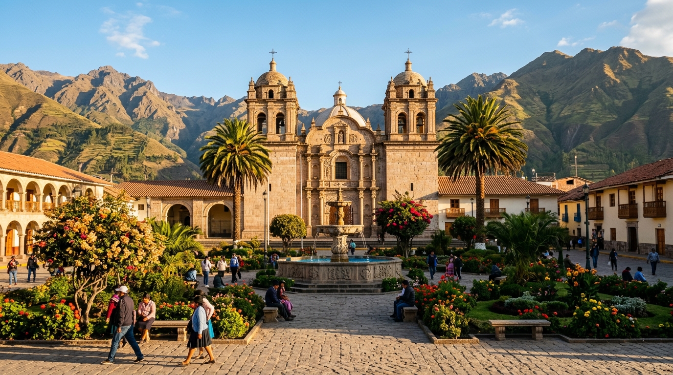 Plaza de Armas & Templo San Pedro