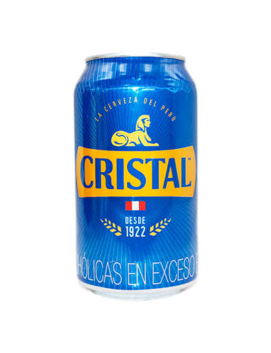 Cerveza Cristal Lata